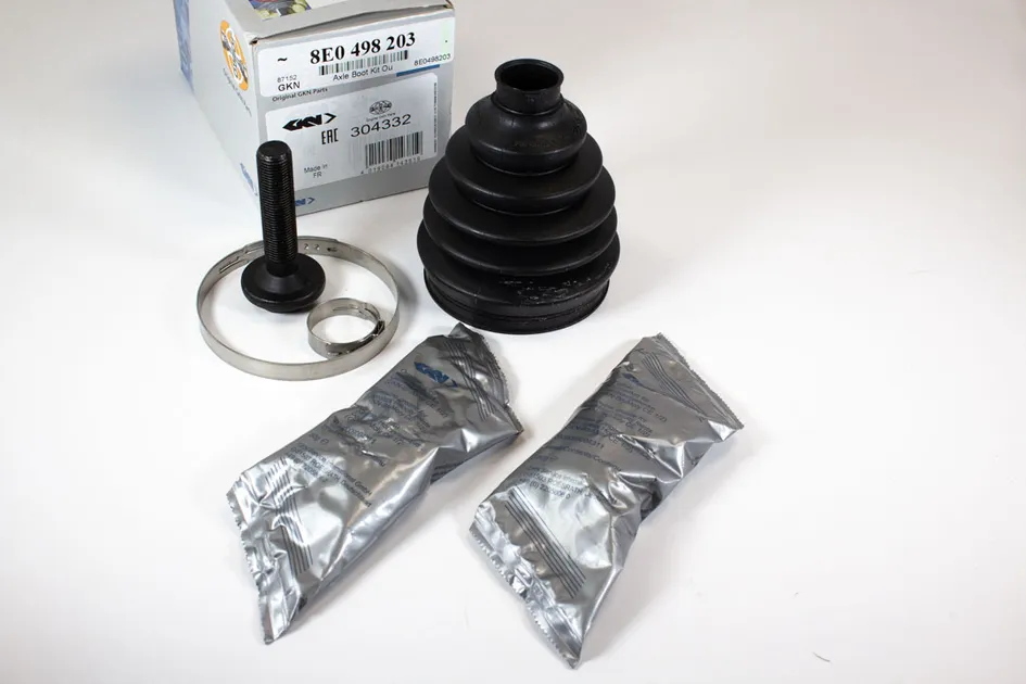 GKN Lobro Front Outer CV Joint Boot Kit - 8E0498203